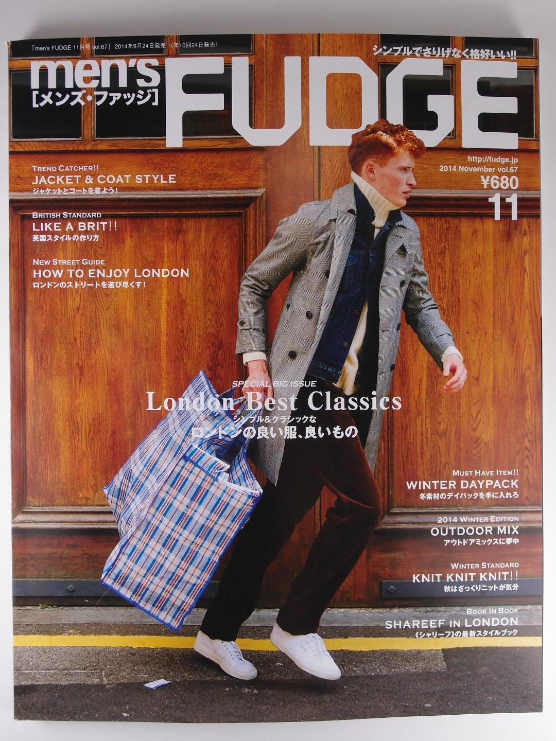 men's FUDGE (メンズ・ファッジ) 2014年 11月号 vol.67 : Ultimate Catalog